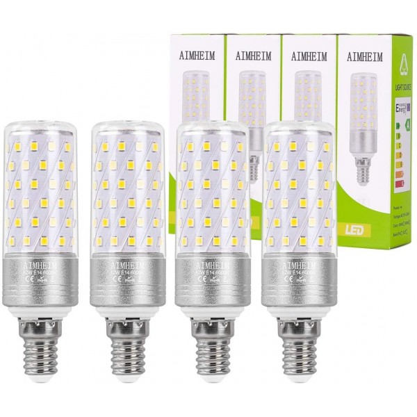 AIMHEIM 12W E14 LED corn light bulb, 12W corresponds to 100W halogen lamp